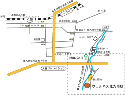 北九州キャンパス地図